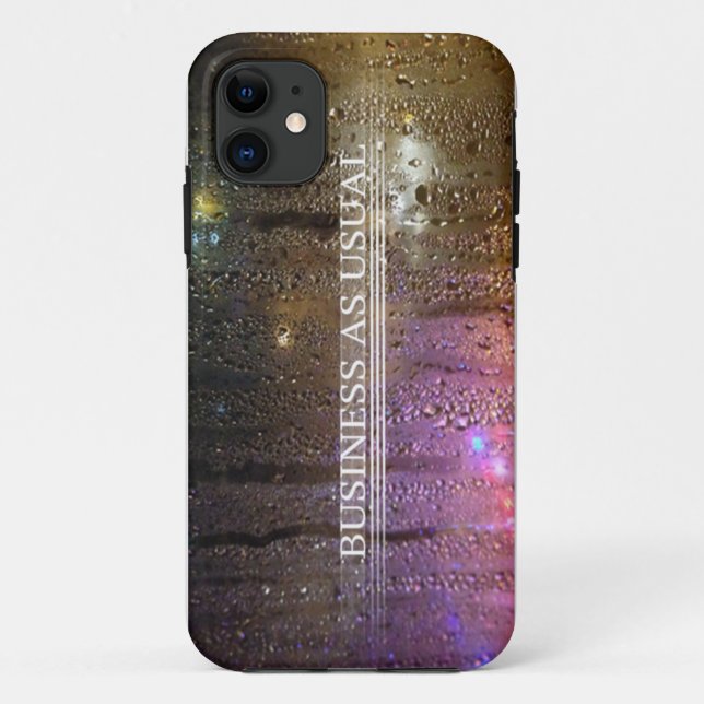 business as usual Case-Mate iPhone case (Back)