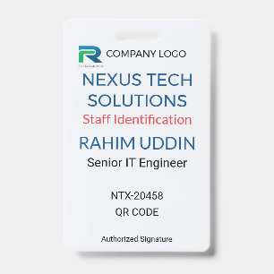 Business Badge   Staff Badge – ID Logo