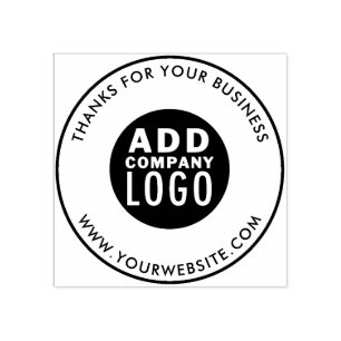 Business Brand Logo Custom DIY Rubber Stamp