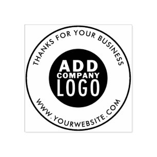 Business Brand Logo Custom Rubber Stamp