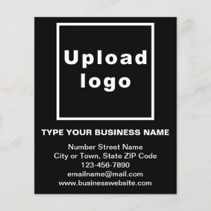 Business Brand on Black Paper Sheet