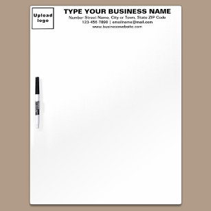 Business Brand on Dry Erase Board