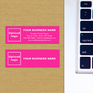 Business Brand on Pink Mini Card