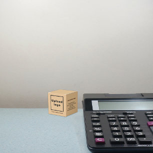 Business Brand on Small Light Brown Colour Box