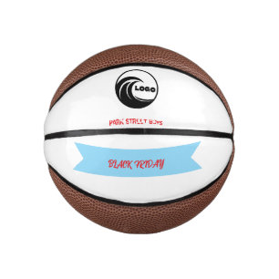Business Branded Custom Corporate Logo Mini Basketball