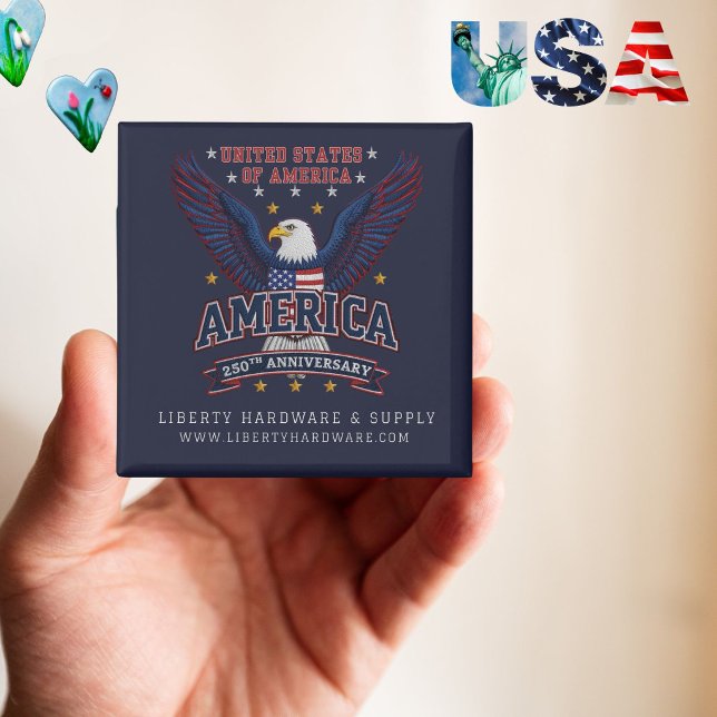 Business Branding 250th Custom Magnet (Creator Uploaded)