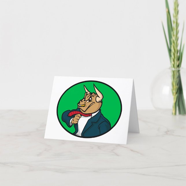 Business Bull Thank You Card (Creator Uploaded)