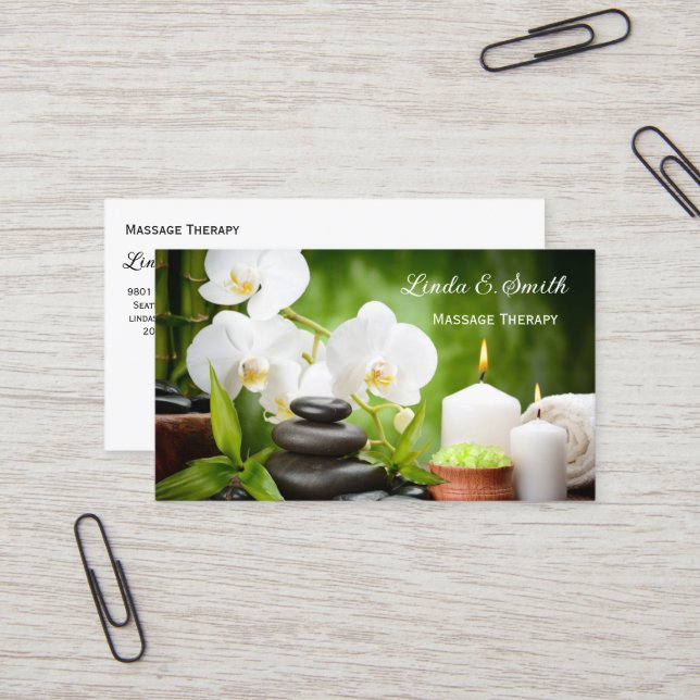Business Calling Card (Front/Back In Situ)