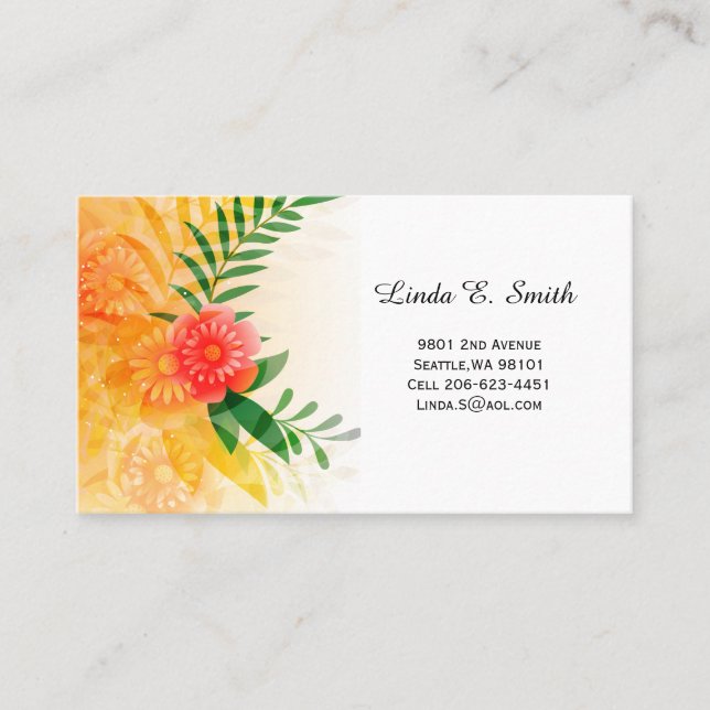 Business Calling Card (Front)