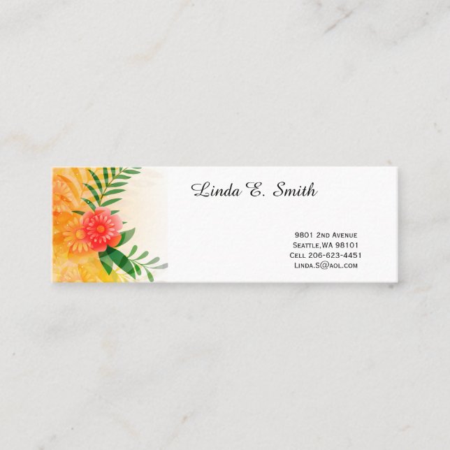 Business Calling Card Mini (Front)