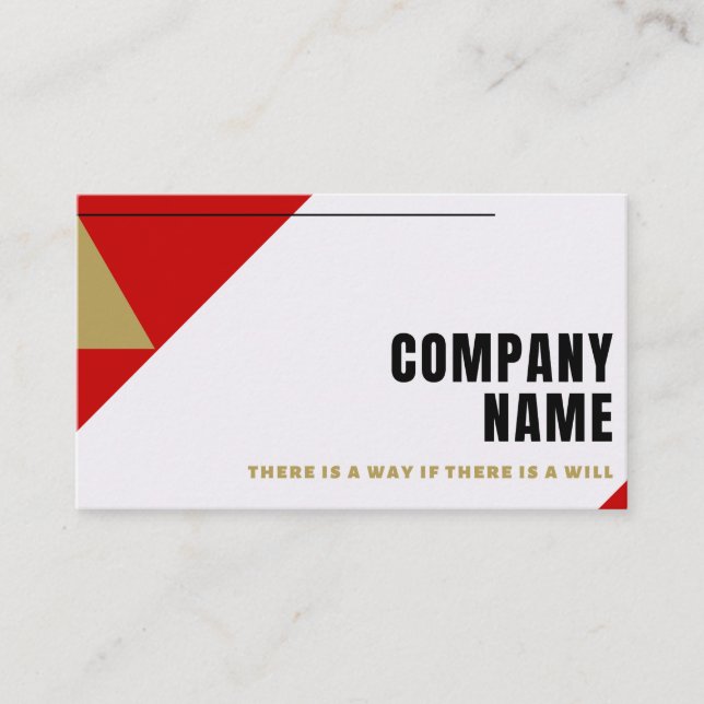 Business card  (Front)