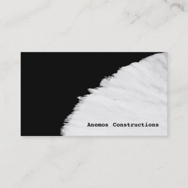 business card (Front)