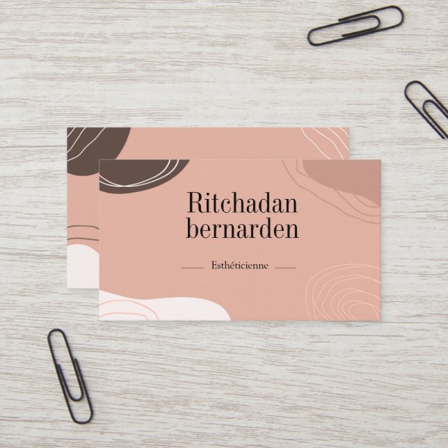 business card (Front/Back In Situ)