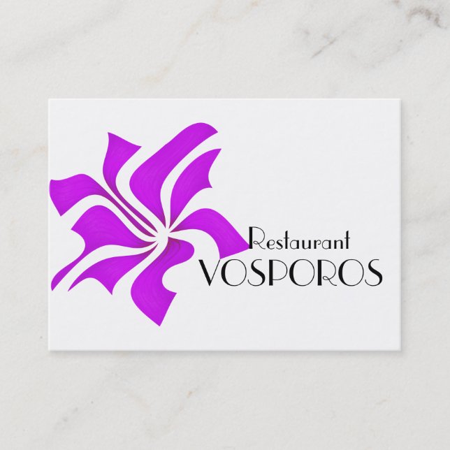 business card (Front)