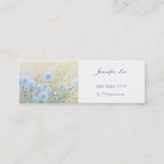 business card (Front)