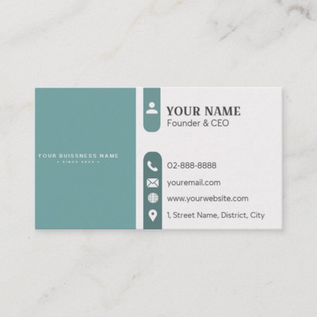 Business card (Front)