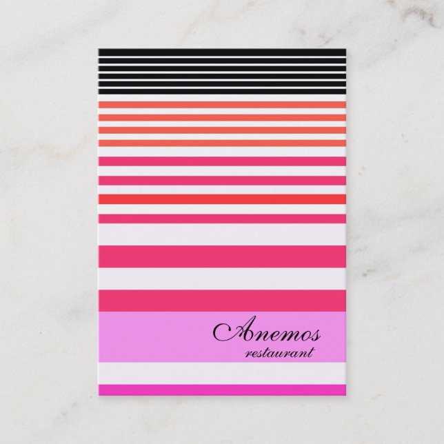 business card (Front)