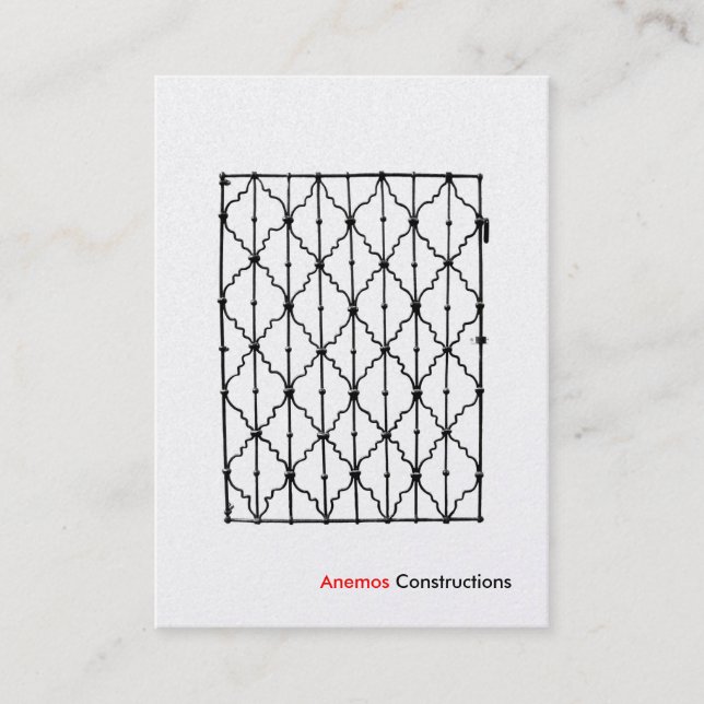 business card (Front)