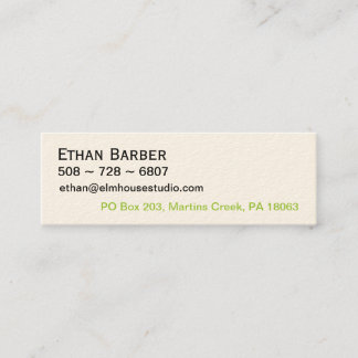 Business card