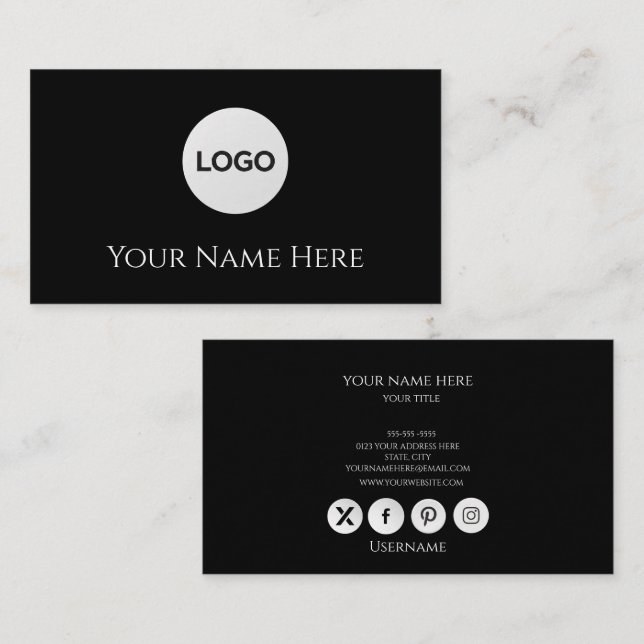 Business Card (Front/Back)