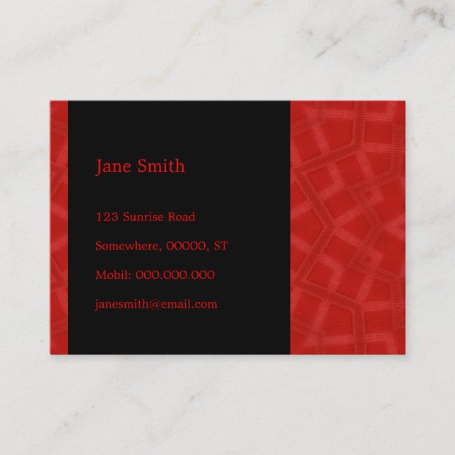 Business card (Front)