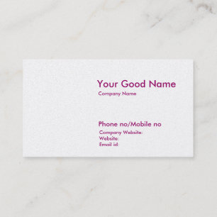 Business card