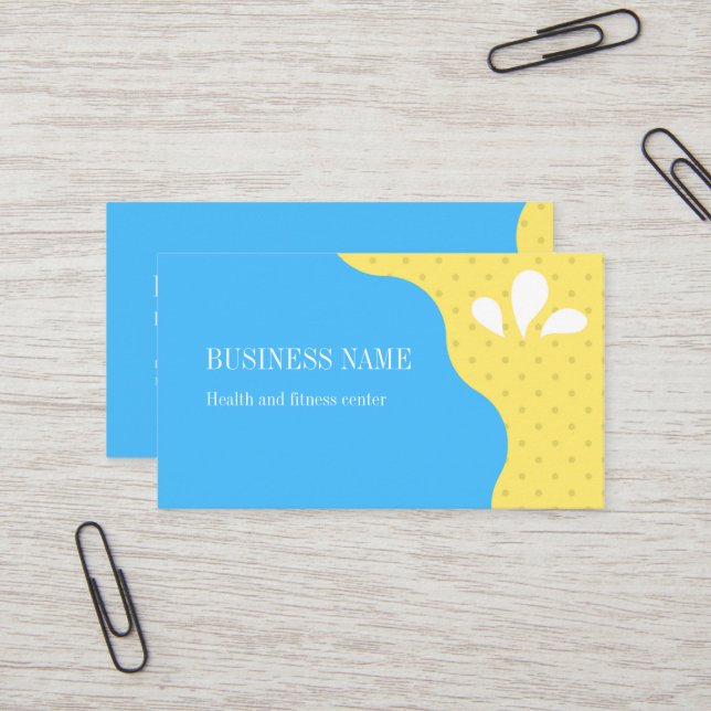 Business card (Front/Back In Situ)