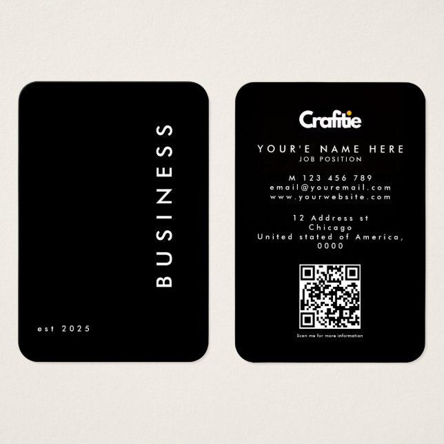 Business card (Front & Back)
