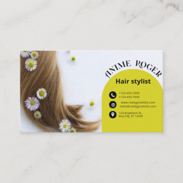 Business card (Front)