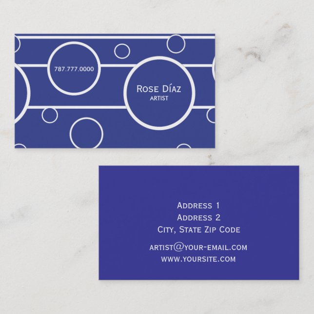 Business card - Abstract0030 (Front/Back)