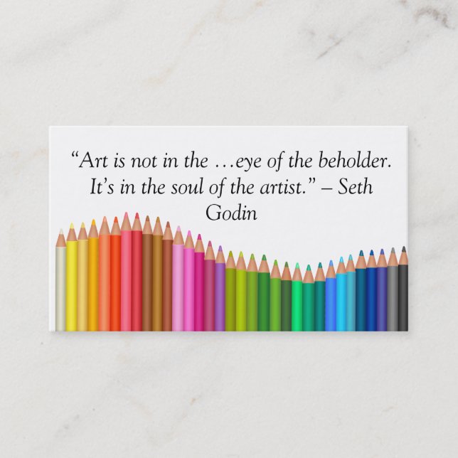 Business Card/Artist Card (Front)