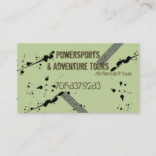 Business Card - ATV 4 Wheeler Adventures Mud Tire