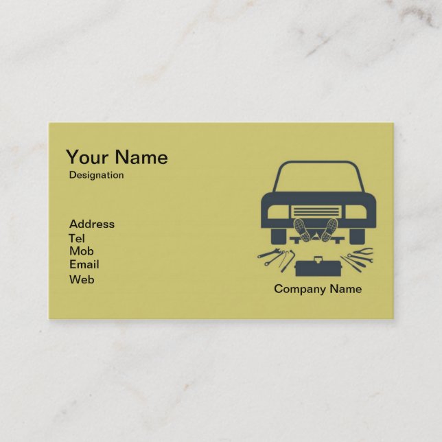 Business Card Auto Repair (Front)