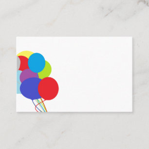 BUSINESS CARD : BALLOONS