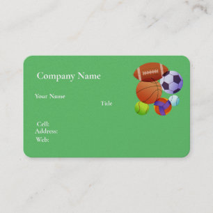 Business Card basketball