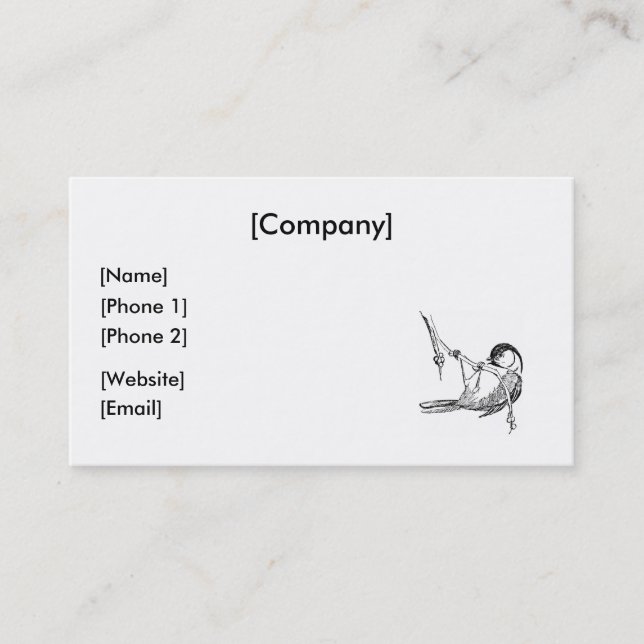 Business Card / Black-Capped Chickadee (Front)