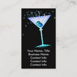 Business Card - BLUE MARTINI
