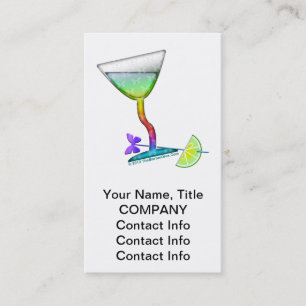 BUSINESS CARD  -  BUTTERFLY MARTINI