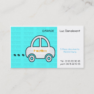 BUSINESS CARD CAR