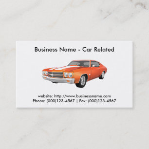 Business Card: Cars / Automotive Business Card