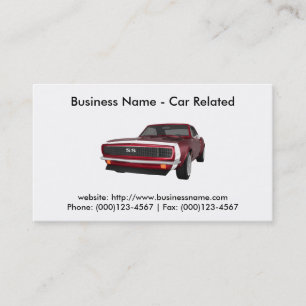Business Card: Cars / Automotive Business Card