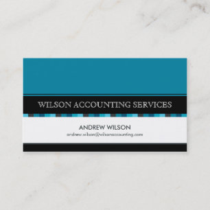 BUSINESS CARD :: chequered 1L