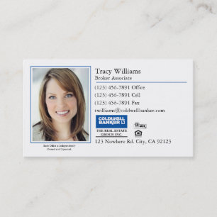 Business Card: Classic Photo Card
