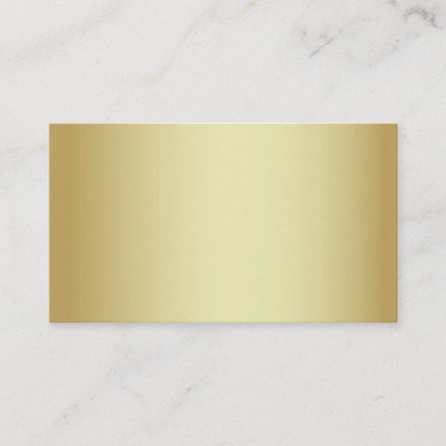 Business Card/Create Your Own Gold Card (Front)
