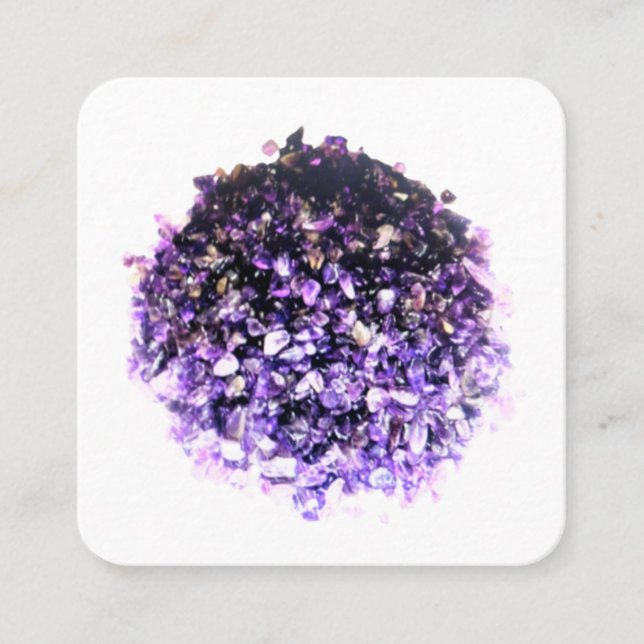 BUSINESS CARD CRYSTAL DESIGN STYLE  (Front)