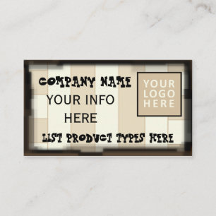 Business Card Customisable Template
