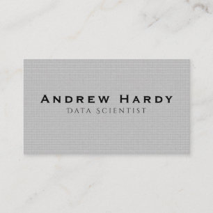 Business Card, Data Scientist Card