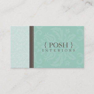 BUSINESS CARD :: divinely damask L 7