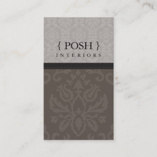 BUSINESS CARD :: divinely damask P 2