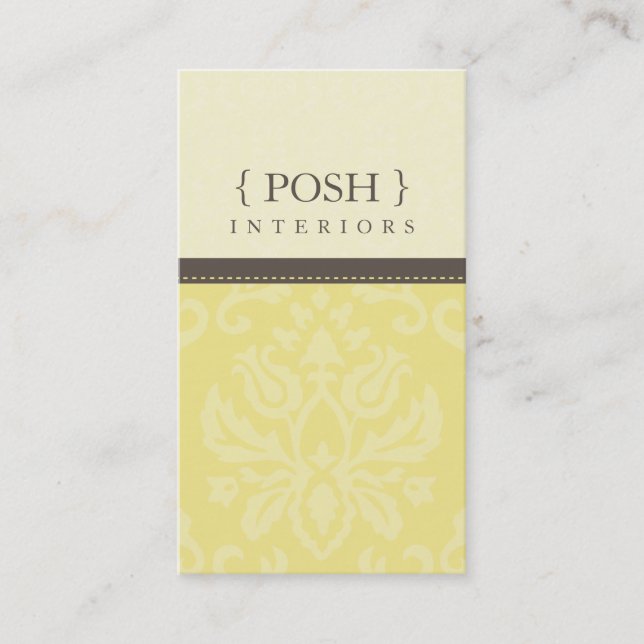 BUSINESS CARD :: divinely damask P 8 (Front)